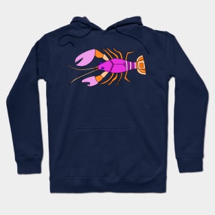 Violet Lobster Hoodie